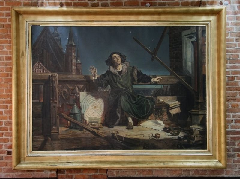 Astronom Kopernik czyli rozmowy z Bogiem zdjecie zasobu z muzeum Mikołaja Kopernika we Fromborku
